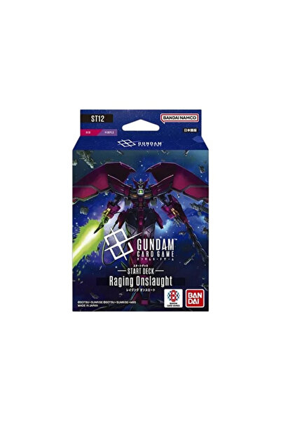 BANDAI Jocul de Cărți Gundam - Pachetul de Start ST12 Răsucire Furioasă