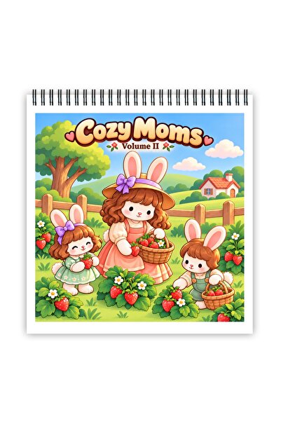 Legendary Gifts Carte de colorat, 40 de ilustrații Cozy Moms - Volumul II, 86...