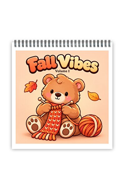 Legendary Gifts Carte de colorat, 45 de ilustrații Fall Vibes - Volumul I, 96...