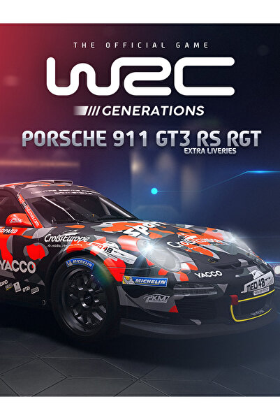 Nacon WRC Generations Porsche 911 GT3 RS RGT Livery-uri Suplimentare Cheie St...