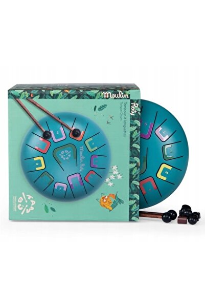 Moulin Roty Tambu tongue drum Dans La Jungle 3+ mare verde