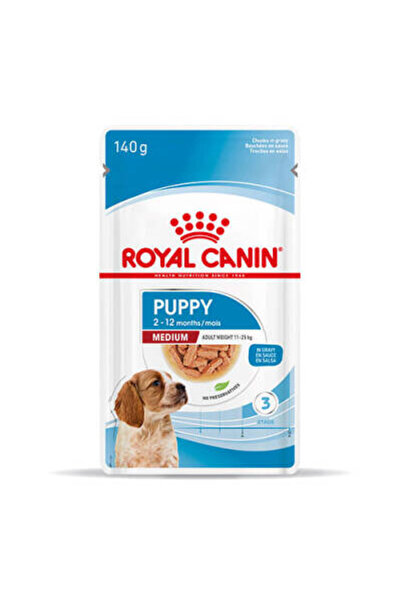ARNEER Medium Puppy Gravy Yavru Köpek Konservesi 10 Adet 140 Gr