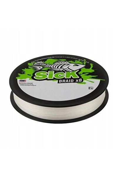BERKLEY Sick Braid X8 0.08mm/150m - Alb