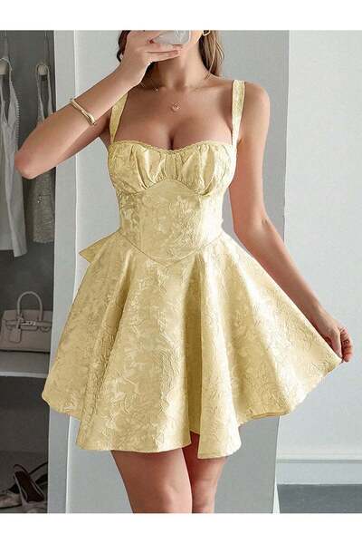Sheya Rochie mini, galben