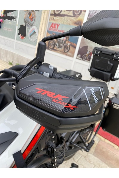 AEY Motosticker42 Benelli TRK 702X Uyumlu Elcik Koruma Pad Sağ Sol