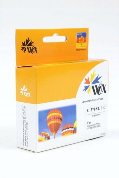 Wox Cerneală cyan deschis EPSON 378XL de înlocuire C13T37954010 (C13T37854010)
