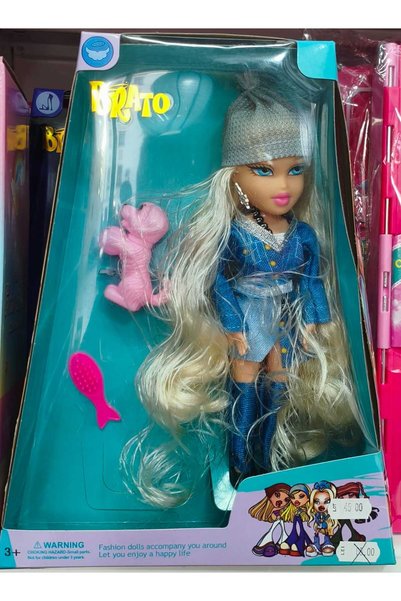 Generic Brand Brato-Păpușă Fashion cu cățeluș roz