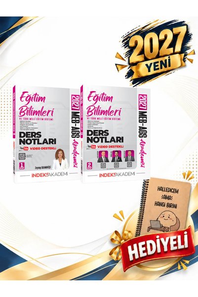 İndeks Akademi 2027 MEB-AGS Akademisi Eğitim Bilimleri ve Türk Milli Eğitim S...