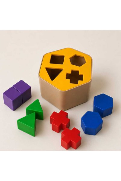 Bezos 3D Printing Montessori Shape Matching Box - Educational Geometric Intel...