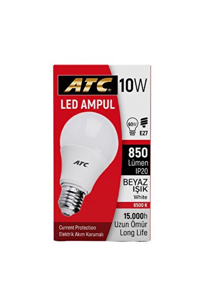 ARNEER Atc 10W 4Lu Beyaz Led Ampul