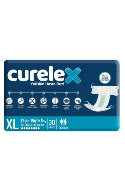 ARNEER Belbantlı Hasta Bezi - Xl - 120 Adet, 4 Paket