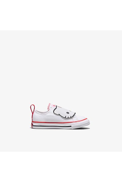 Converse x Hello Kitty Chuck Taylor All Star One Strap Bebek Beyaz Sneaker