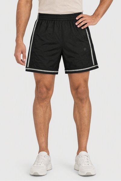RBX Men Sportswear Fit Basketball Shorts, Black