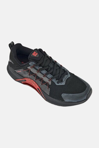 Anta Men Cross Lace Up Training Shoes, Black