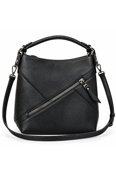 bundle island Nas Bag Women's Shoulder Bag Black (40Cmx32Cm) Ard122098