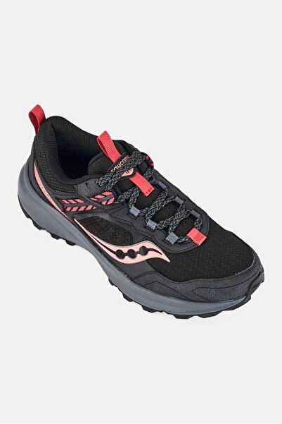 SAUCONY Women Excursion TR17 Lace Up Outdoor Shoes, Black
