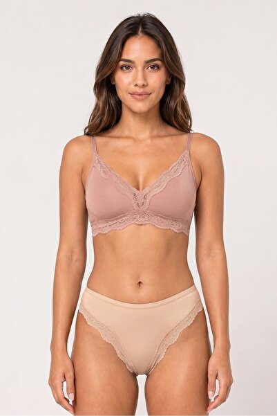 RENE ROFE Essentials By Women 5 Pieces Solid Panties, Multicolor