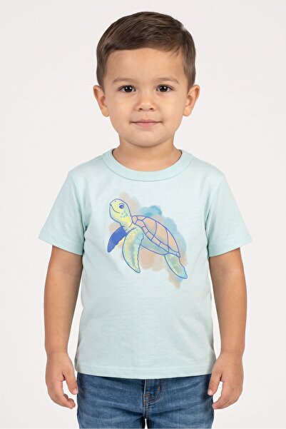 The Children's Place Toddlers Boy Crew Neck Short Sleeve Graphic Print T-Shir...