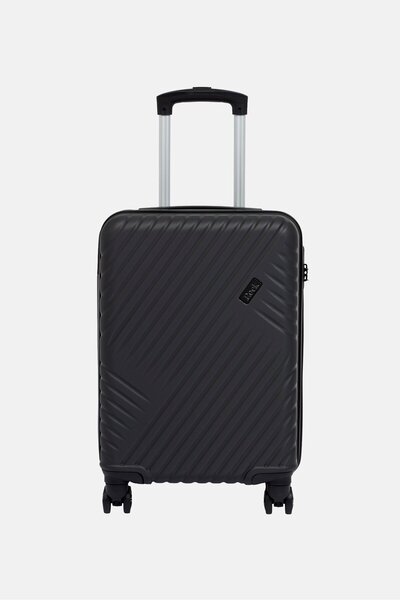 Rock 18 Inch Hardshell Check-In Spinner Luggage, Black