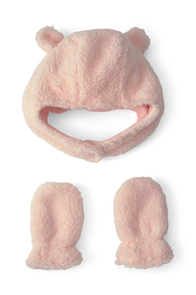 Carter's Baby Girl Beanie Gloves Set 0 Months-24 Months Pink