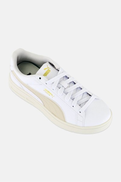 Puma Kids Boy Court Classico Lace Up Outdoor Shoes, White