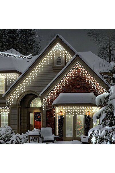 MyOfficeShop Ghirlandă luminoasă tip perdea Premium, 300 LED-uri, 14,5m, 18 W...