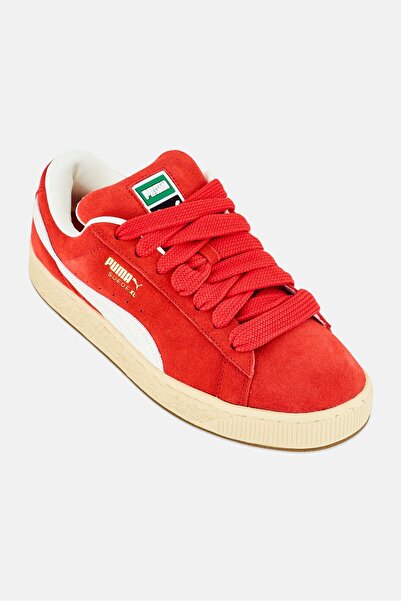 Puma Men Suede XL Lace Up Outdoor Shoes, Red