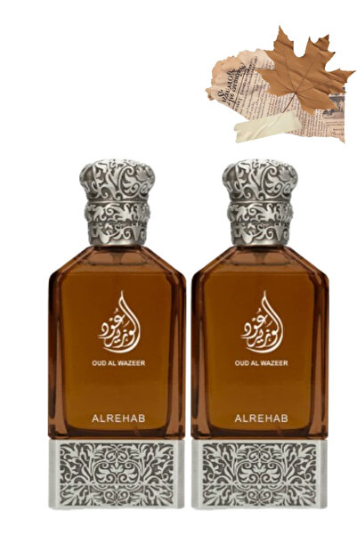 ALREHAB قطعتان من عطر Oud Al Wazeer سعة 80 مل