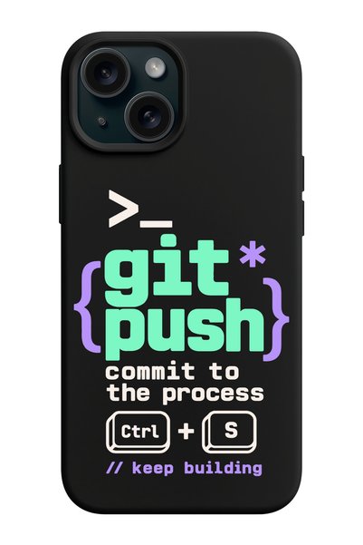 shoptocase حافظة هاتف من السيليكون TPU متوافقة مع برنامج GitPush لهاتف iPhone...