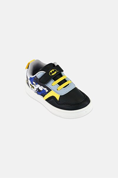 DC COMICS Toddlers Boy Batman Velcro Closure Casual Shoes, Multicolor