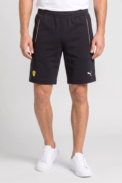 Puma Ferrari Race Men's Black Casual Style Shorts 63018401