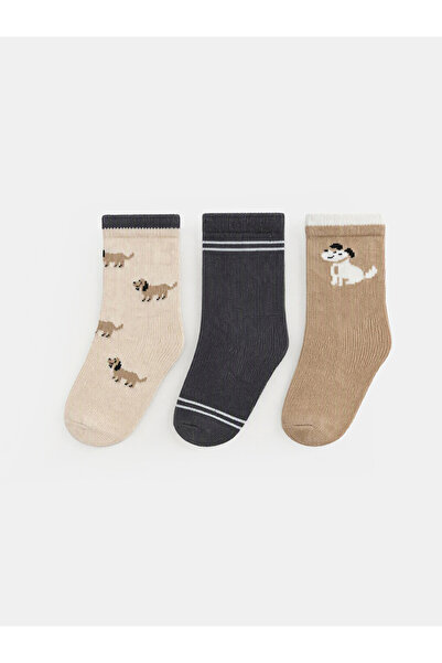 LC Waikiki I 3-Pack of Embroidered Boys' Socks from Freezen Store