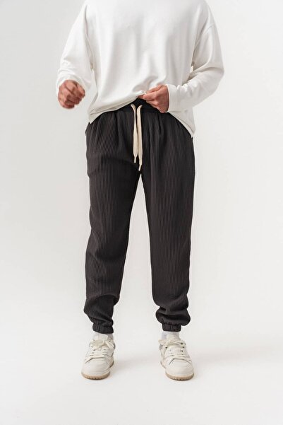 go gang own Offduty Ανδρική φόρμα Jogger από ελαστικό ύφασμα με ελαστικές μέσ...