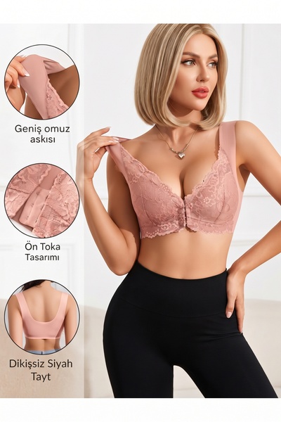 Sweet Sauna Ženski monokini bralet sa podstavljenim prednjim delom i čipkasti...