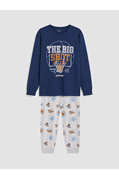 LC Waikiki Sparkling Choices Printed Boys' Pajama Set from Shining Store