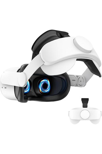 NALACAL Head Strap Compatible with Ocu/lus Quest 2, Meta Qu/est 2 Accessories...