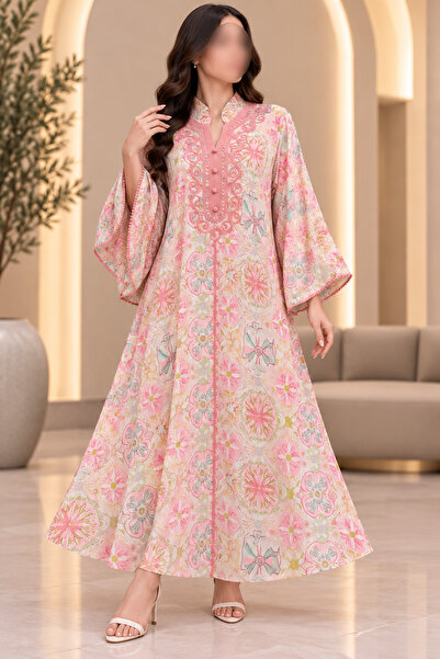 RONZA Women's jalabiya with French sleeves