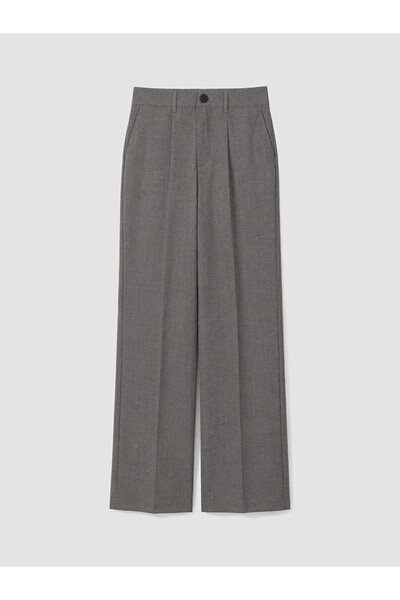 LC Waikiki Lcw Visionwide Leg Pleated Women's Fabric Trousers