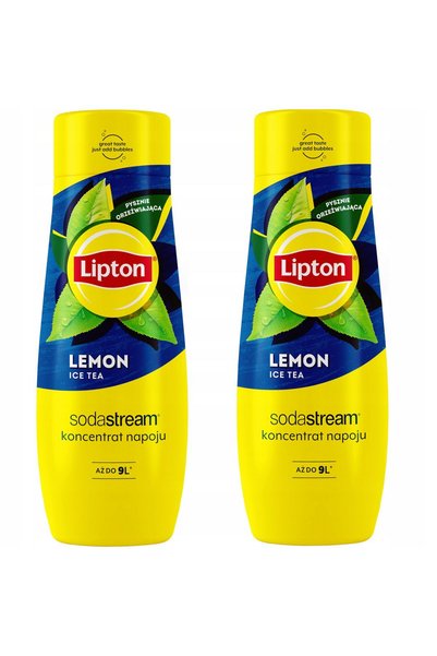 sodastream Lipton Lemon Ice pachet dublu