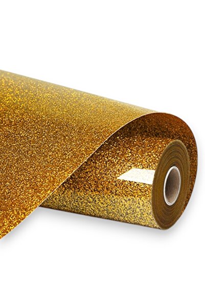 Otto 2x Folie Autoadezivă pentru Bucătărie din Aluminiu, Autocolant Auriu Ant...