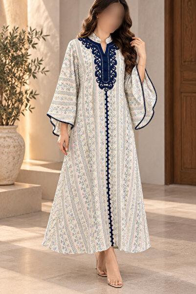 RONZA Women's French Sleeve Jalabiya