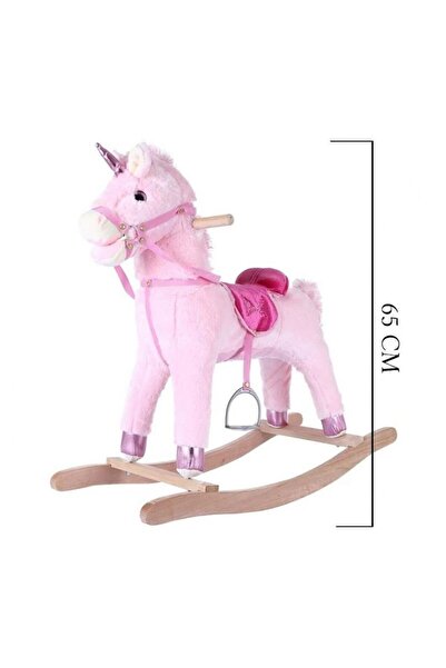 papey Sallanan Oyuncak At, Sallanan Ahşap At -SALLANAN AT 65 CM