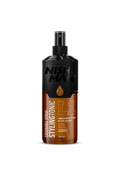 NISHMAN Grooming Spray Styling Tonic L1 | Grooming Spray Styling Tonic L1 200ml
