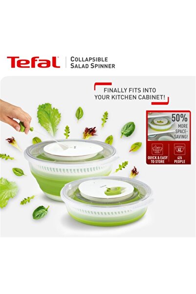 StepCo Foldable Salad Dryer Green - White