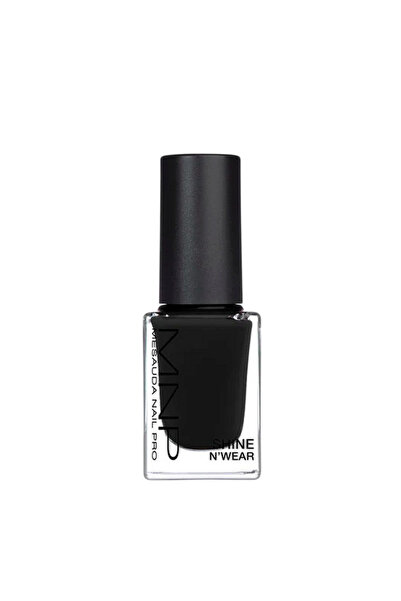MESAUDA Shine N' Wear, Лак за нокти, 299, Back To Black, 10 мл