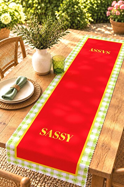 EVPANYA Dog-Themed Patterned Runner / Tablecloth / Placemat