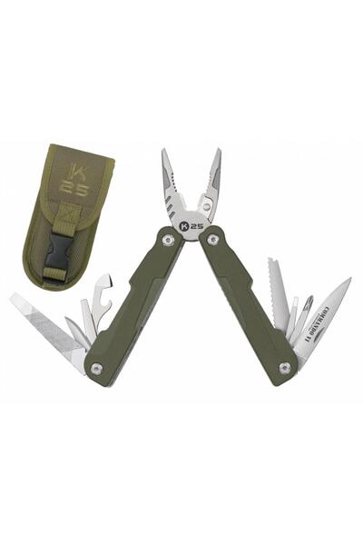 K25 Πολυεργαλείο 11 Tools Commando Green 11144