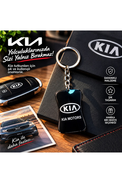 seymen bıçakçılık Car Keychain Black Stylish Design Auto Keychain Accessory