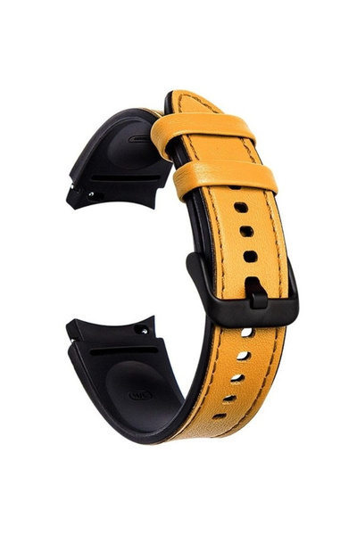 XGSM Curea din piele pentru Samsung Galaxy Watch 4/5/6/7/FE 40/42/43/44/45/46...