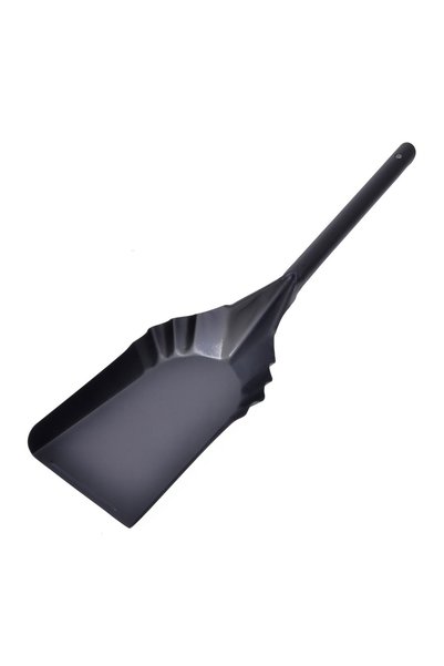 OEM Lopata Metalica Neagra pentru Cenusa Semineu 48cm, Curatare Usoara